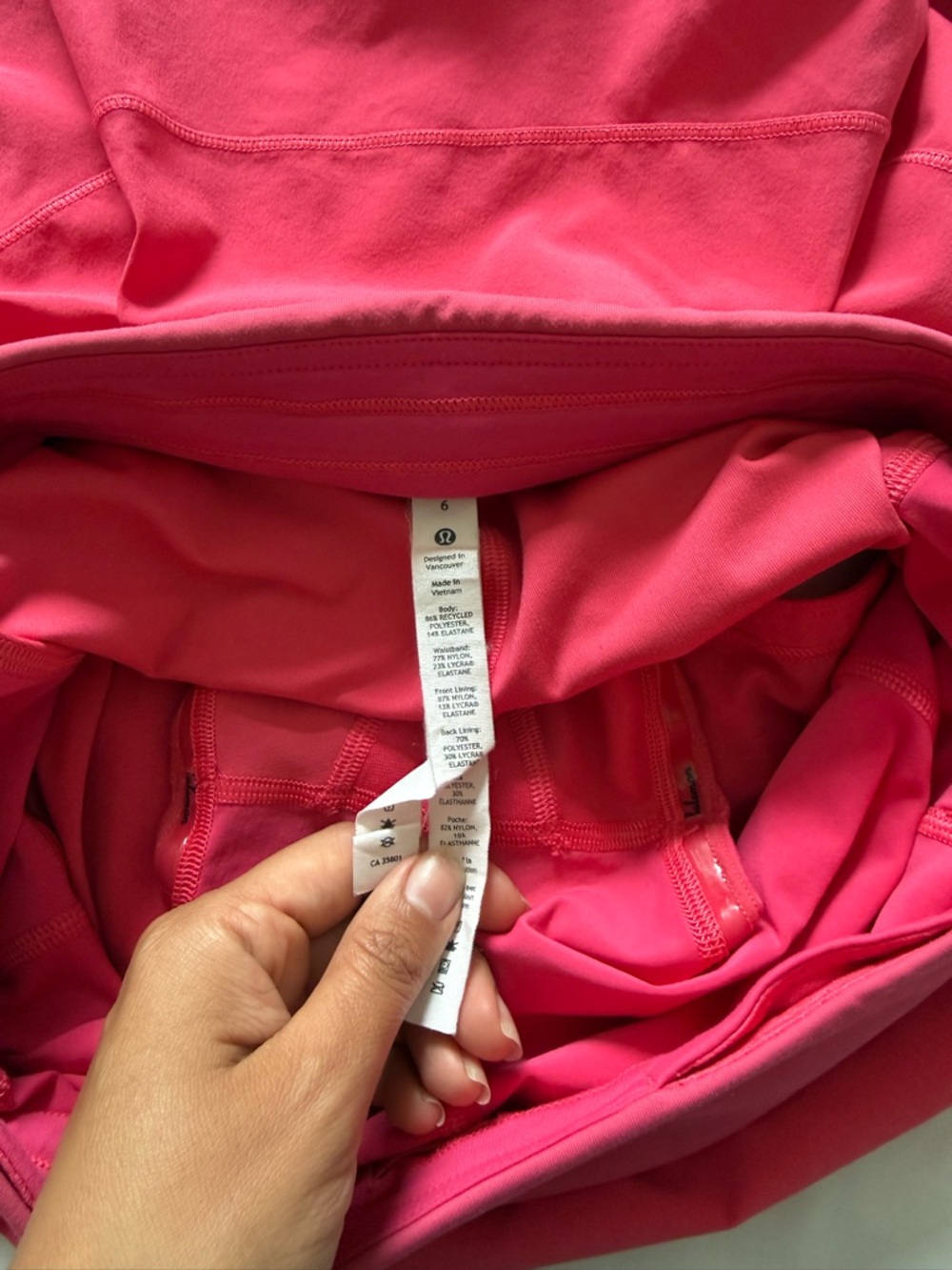 Lululemon | Pace Rival Pink Athletic Skort - 6 - Picture 5 of 5